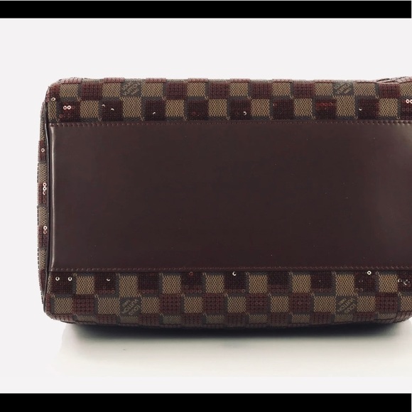 Louis Vuitton Speedy 30 Damier Paillettes Rouge - Picture 5 of 12